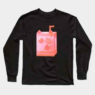 Peach Catto Milk Long Sleeve T-Shirt